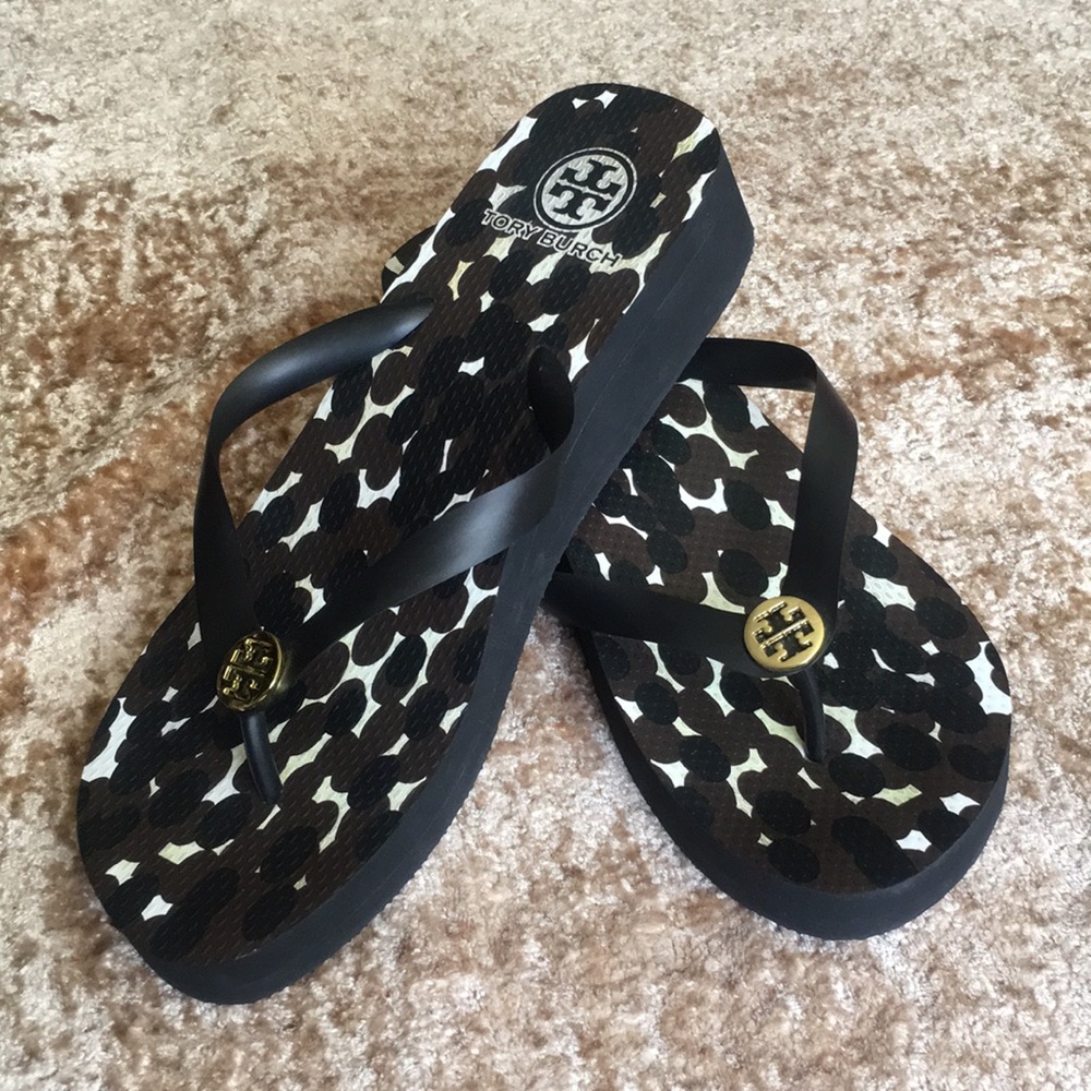 New Tory Burch Flip Flops